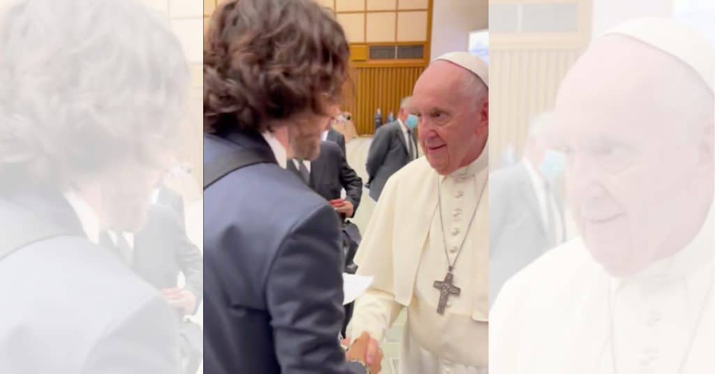 The Chosen meets the pope